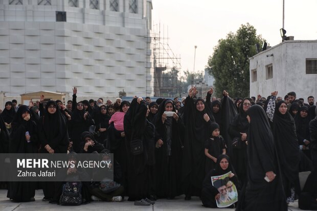 سوگواری شهادت رهبر معظم انقلاب در بندرعباس