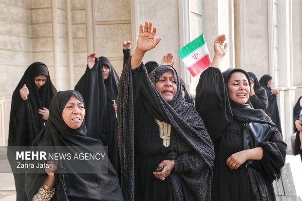 سوگواری شهادت رهبر معظم انقلاب در بندرعباس
