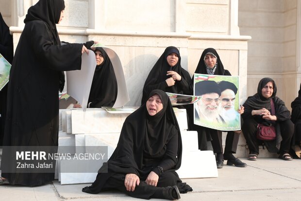 سوگواری شهادت رهبر معظم انقلاب در بندرعباس