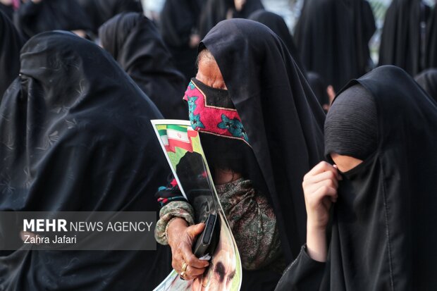 سوگواری شهادت رهبر معظم انقلاب در بندرعباس