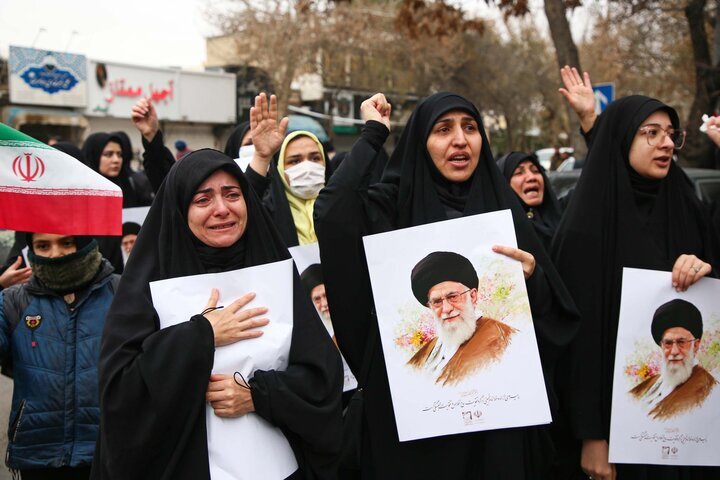 باب الرضای سیاه پوش یکصدا انتقام خون سید خراسانی را فریاد زد