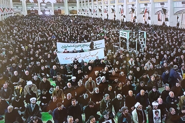 مراسم عزاداری شهادت رهبر انقلاب و شهدای اقتدار در تبریز