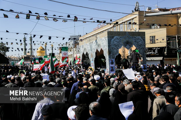 تشییع ۶ شهید حمله آمریکایی_صهیونیستی در قم