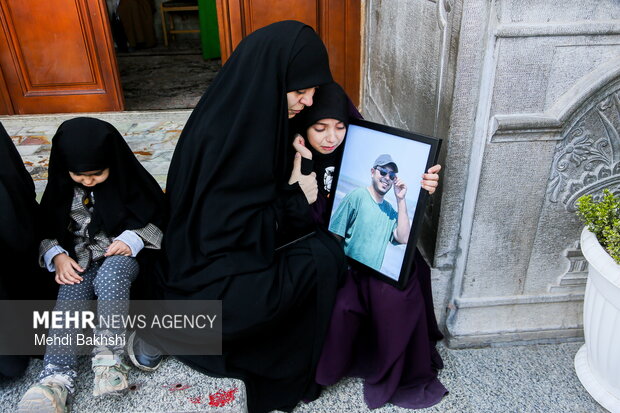 تشییع ۶ شهید حمله آمریکایی_صهیونیستی در قم