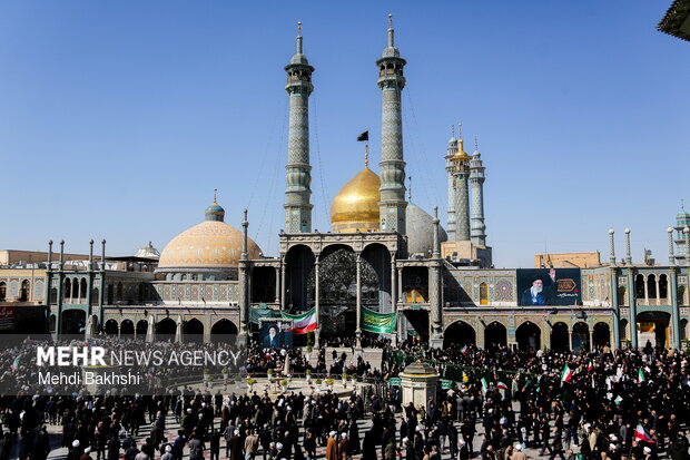 تشییع ۶ شهید حمله آمریکایی_صهیونیستی در قم