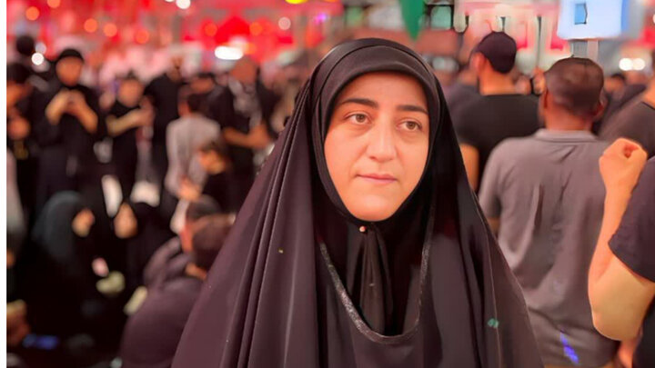 تشییع نخستین شهیده زن حمله آمریکایی -صهیونیستی در نوشهر