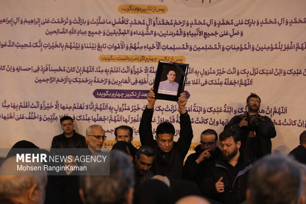 وداع با پیکر شهدای حملات صهیونی-آمریکایی