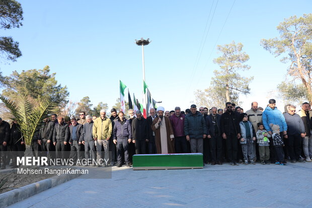 وداع با پیکر شهدای حملات صهیونی-آمریکایی