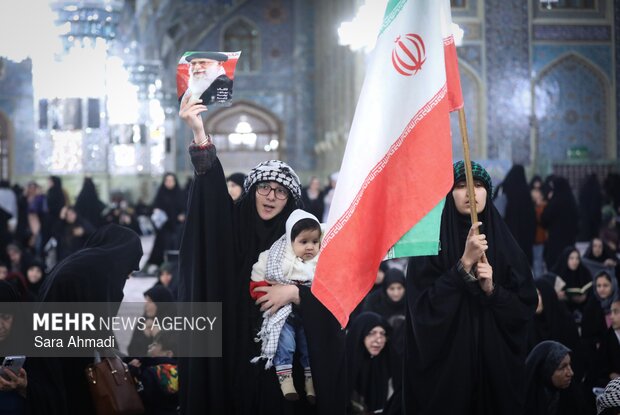 اربعین شهادت امام امت در حرم حضرت رضا(ع)