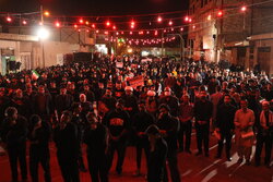 محلات شهر زابل در عزای «رهبر شهید»