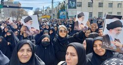 اشک و غیرت در خیابان‌های سیاه‌پوش مشگین‌شهر