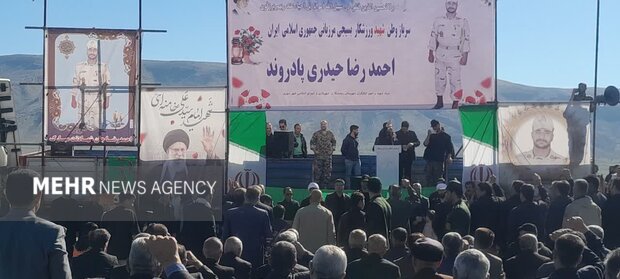 تشییع پیکر شهدای وطن در رومشکان و دورود