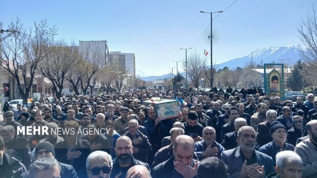 تشییع پیکر شهدای وطن در رومشکان و دورود