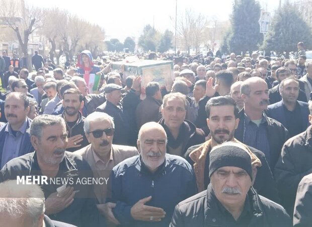 تشییع پیکر شهدای وطن در رومشکان و دورود