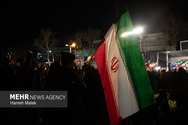 تجمع مردم گرکان در خون خواهی ازامام شهیدامت