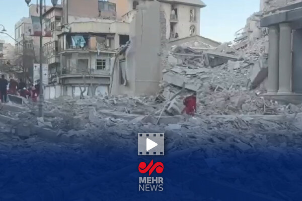 ABD-İsrail'in saldırılarından görüntüler