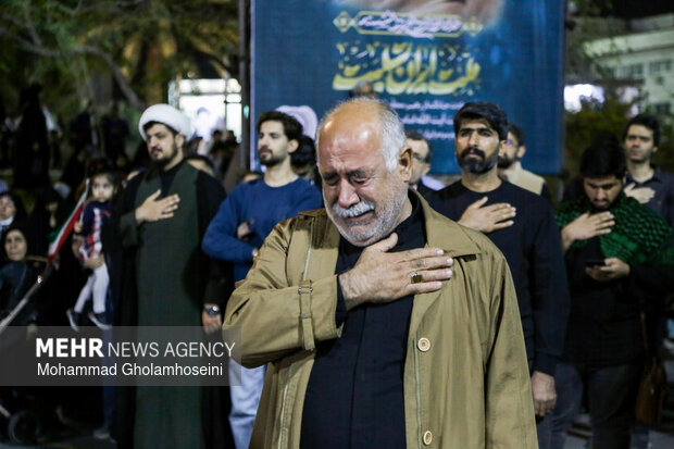 سوگواری بوشهری‌ها در پی شهادت رهبر معظم انقلاب