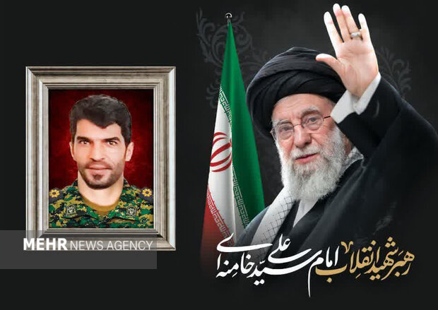 تشییع پیکر شهید محمد شاه حسینی در آرادان