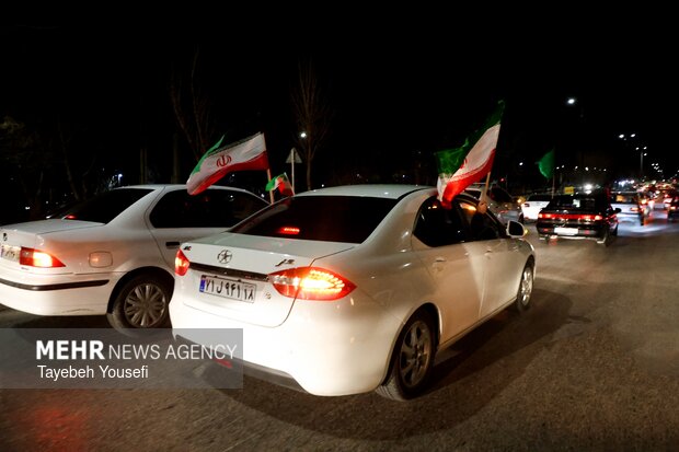 رژه خودرویی فتح خیبر در همدان