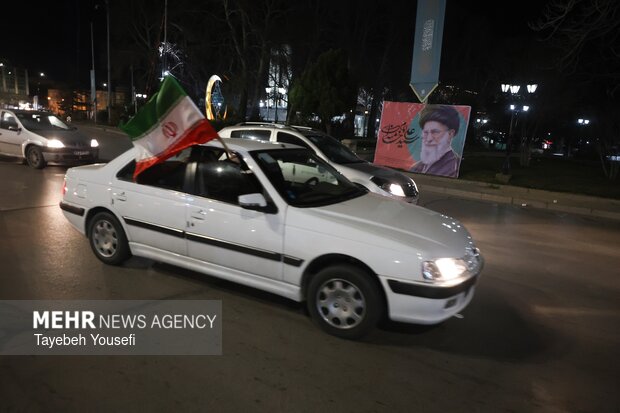 رژه خودرویی فتح خیبر در همدان