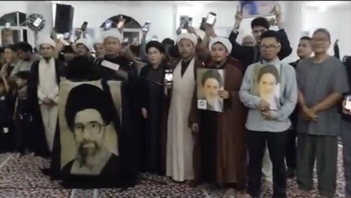 Filipinler'de Ayetullah Hamaney için yas töreni