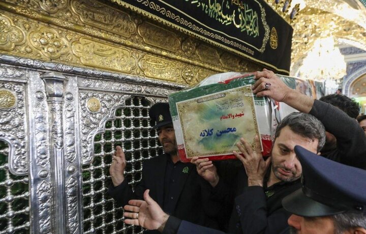 تشییع معاون شهید وزیر اطلاعات در قم برگزار شد تشییع معاون شهید وزیر اطلاعات در قم برگزار شد