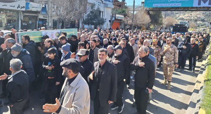 پیکر شهید «امیر محمد نظامیوند چگینی» در زادگاهش رودبار آرام گرفت