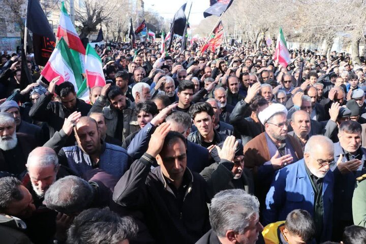 پیکر شهید «سعید لطیفی» تشییع شد