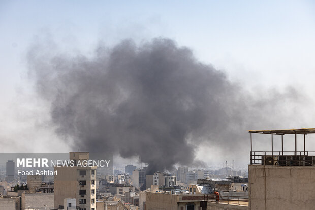 حمله هوایی صهیونی- آمریکایی به تهران