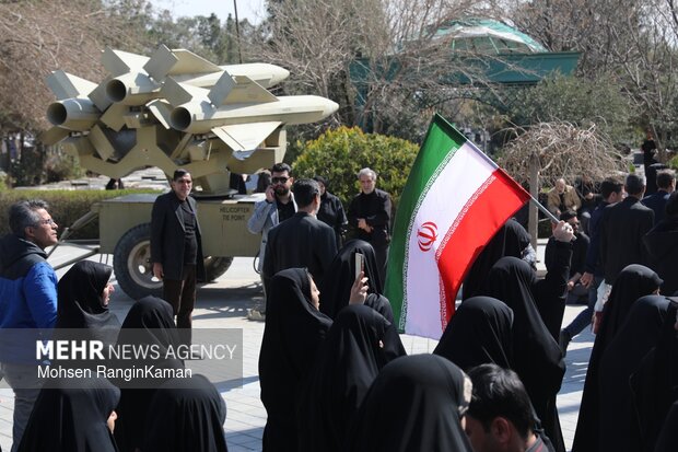 وداع با پیکر شهدای حملات صهیونی-آمریکایی