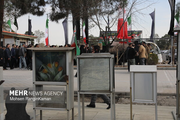 وداع با پیکر شهدای حملات صهیونی-آمریکایی