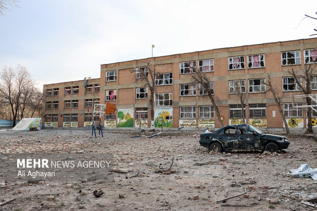 تجاوز صهیونی - آمریکایی به مدرسه دخترانه‌ای در ارومیه