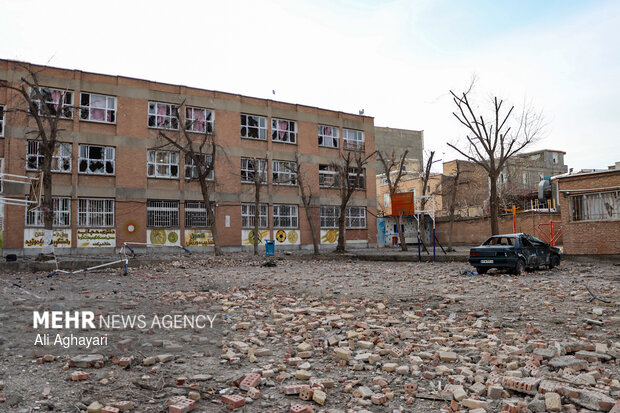 تجاوز صهیونی - آمریکایی به مدرسه دخترانه‌ای در ارومیه