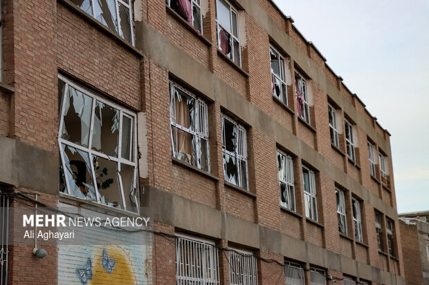 تجاوز صهیونی - آمریکایی به مدرسه دخترانه‌ای در ارومیه