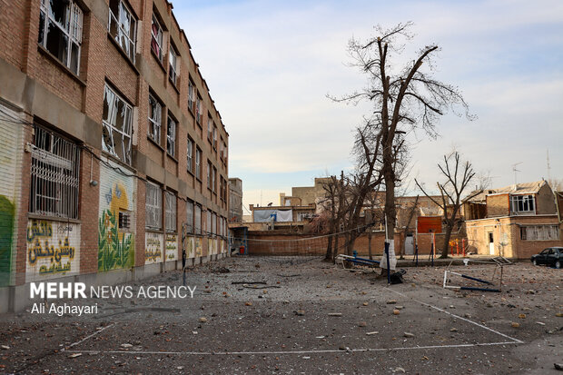 تجاوز صهیونی - آمریکایی به مدرسه دخترانه‌ای در ارومیه