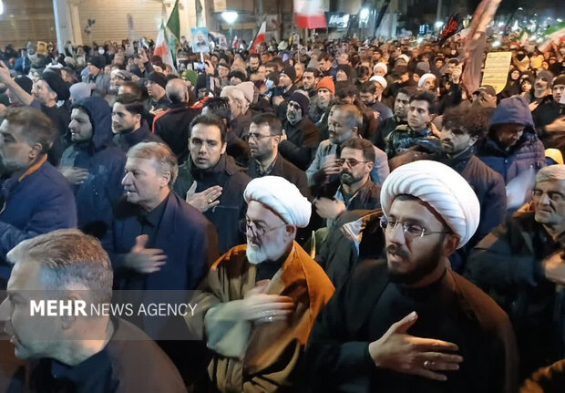 وداع با پیکر شهید «ابراهیمی» در شاهرود