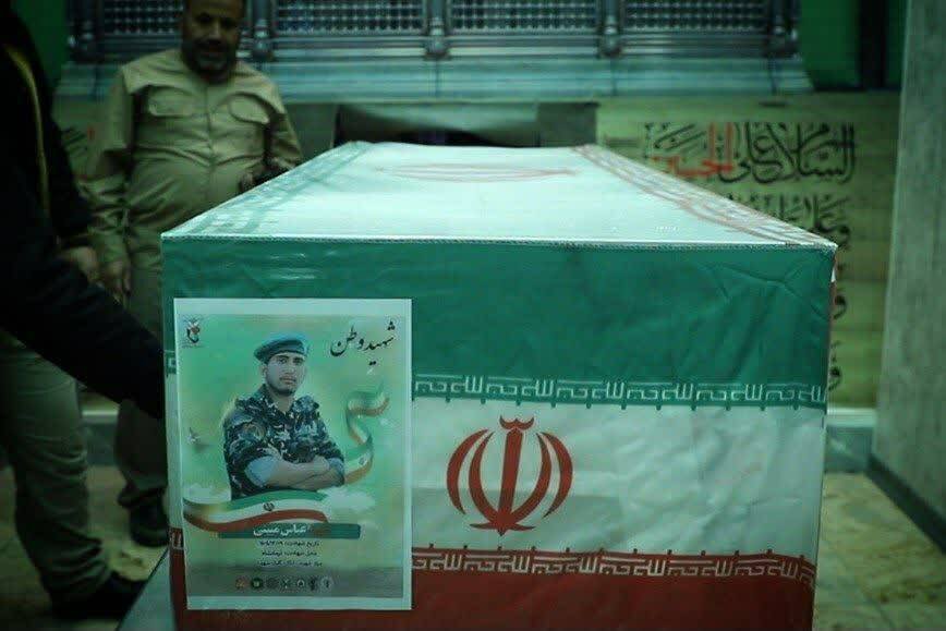 وداع مردم اراک با شهید «عباس مبینی»