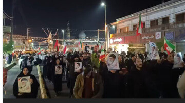 تداوم خون‌خواهی رهبر شهید در تنکابن