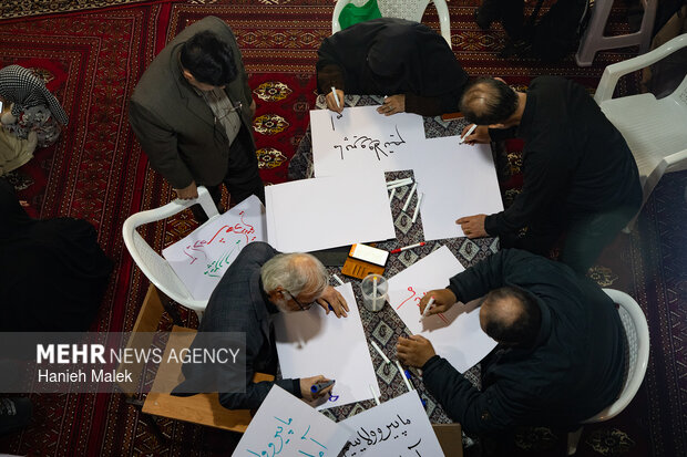 محفل شعر امین در گرگان
