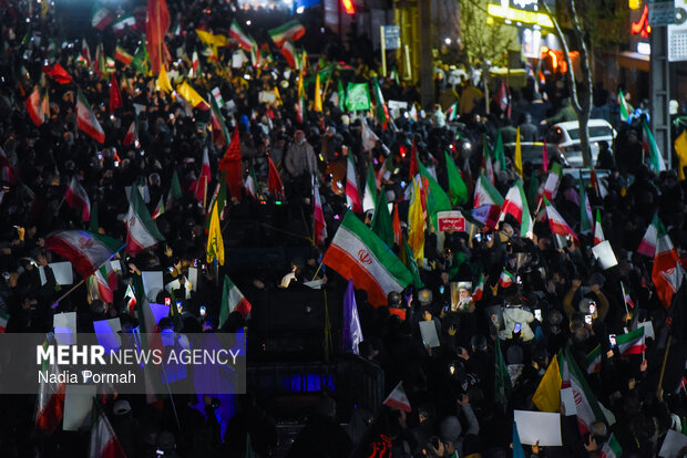 فریاد خونخواهی رهبر و تشیع شهید احمد دانشی کهن در کرج