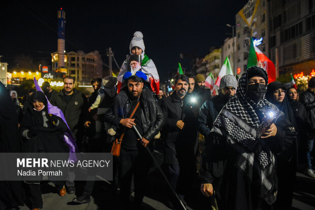 فریاد خونخواهی رهبر و تشیع شهید احمد دانشی کهن در کرج