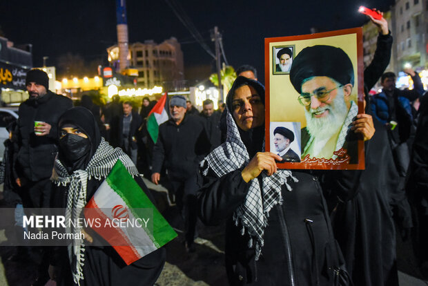 فریاد خونخواهی رهبر و تشیع شهید احمد دانشی کهن در کرج