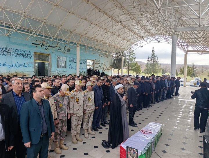 ایلام در سوگ ستوان سوم شهید محمدرضا خسروی