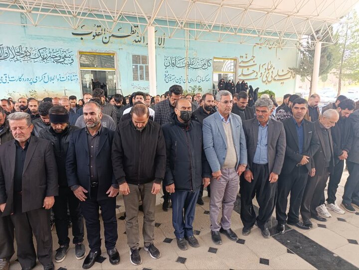 ایلام در سوگ ستوان سوم شهید محمدرضا خسروی
