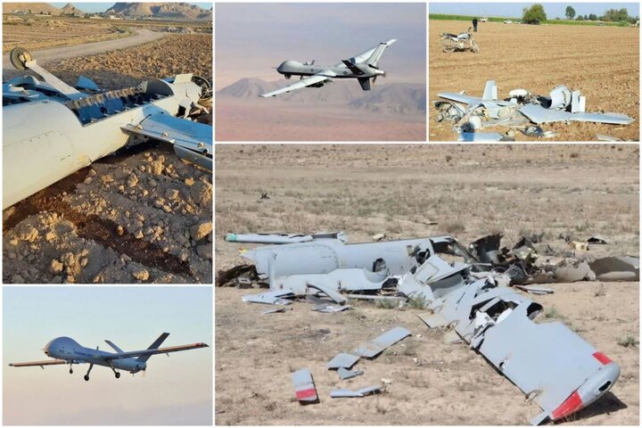 ایران کے مختلف علاقوں میں دشمن کے مزید 3 جدید ڈرون تباہ