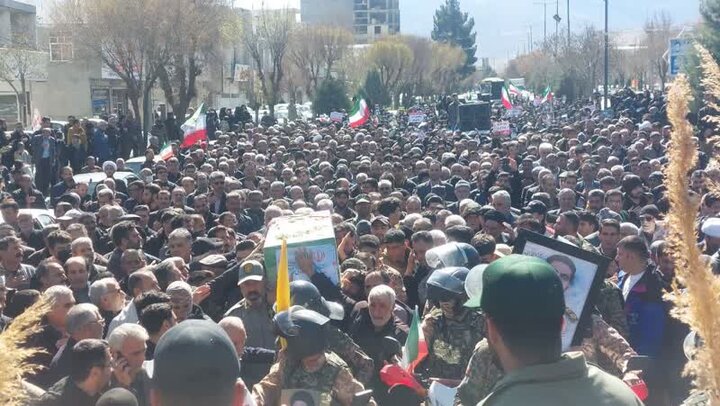 تشییع شهدای حمله متجاوزانه صهیونیستی - آمریکایی در شهرهای لرستان