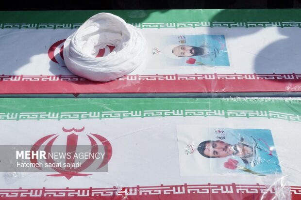 تشییع شهدای اقتدار ایران در کرمان
