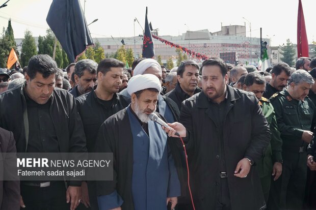 تشییع شهدای اقتدار ایران در کرمان