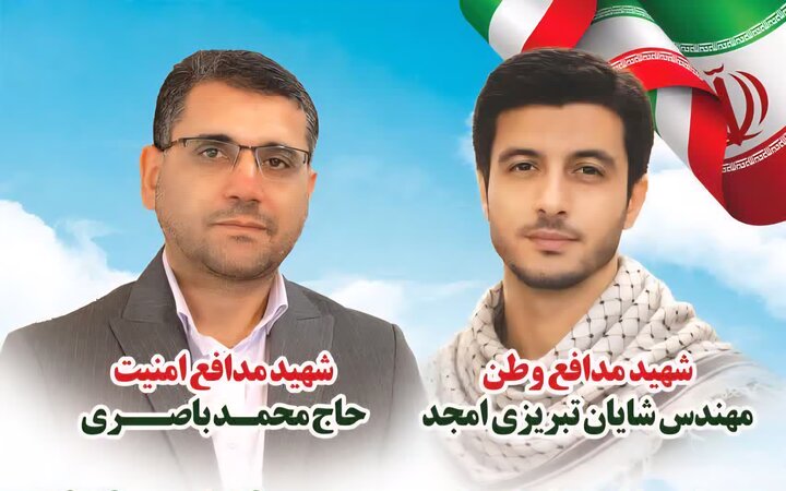سمنان میزبان ۲شهید دیگر؛ استقبال از پیکرهای مطهر شهیدان باصری و تبریزی