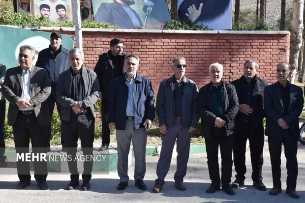 تشییع پیکر شهدا در شهرهای مختلف استان لرستان